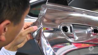 Arlon Chrome wrapping film Ultimate Premium Plus Tutorial [upl. by Grof161]