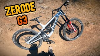 Primeras impresiones  Zerode G3  Bicicleta de descenso con correa [upl. by Ahsekar34]