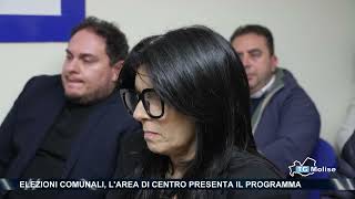 Elezioni comunali larea di centro presenta il programma [upl. by Hiram373]