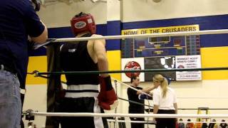 Prep boxing at Moeller High School [upl. by Repsac343]