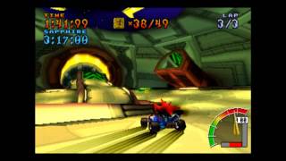 Oxide Station  Platinum Relic  Crash Team Racing  101 Playthrough Part 57 [upl. by Aynwad748]