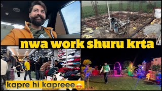 kapre hi kapre krte ajj ta  ghr vich nawa work shuru krta  Dhillonpreet Vlogs [upl. by Sarene]