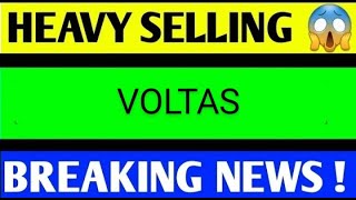 voltas share latest news today voltas share analysis voltas share target [upl. by Netaf]