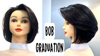 Bob graduation layer tóc ngắn [upl. by Ylrebme857]