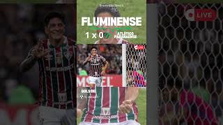 Fluminense 1 x 0 Atlético Paranaense  Com Gol de Cano aos 81 [upl. by Yhtur]