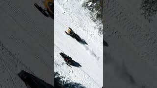 Snowmobile in Yellowstone west [upl. by Giusto]