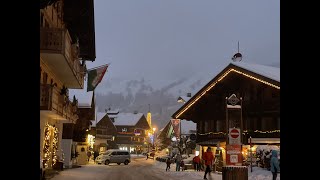 LES DIABLERETS SNOW VILLAGE  SWITZERLAND 🇨🇭 [upl. by Greyson]