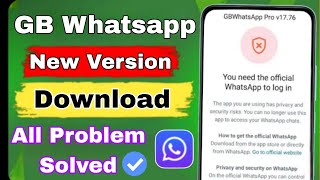 GB Whatsapp  All Problem Solved  No need of link device  Next Gen Nerd [upl. by Nnylyram]