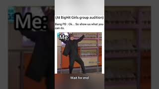 Your bighit audition meme bts shorts [upl. by Eenaj]