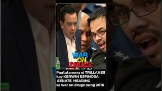 TRILLANES vs KERWIN ESPINOSA Senate Hearing 2016 Ang Pagdawit kay LEILA DELIMA sa War on Drugs [upl. by Cadman820]