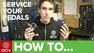 How To Service Your Pedals  GCNs Guide To Servicing Look And Shimano Pedals [upl. by Hras107]