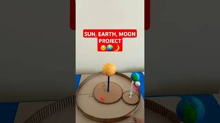 Sun Earth and Moon Projects DIY [upl. by Leynad]