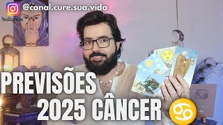 CÂNCER ♋ PREVISÕES 2025 LEITURA COMPLETA MANDALA ASTROLÓGICA 2025 [upl. by Pammy]