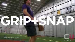 Softball Pitching Tips How To Grip and Wrist Snap [upl. by Gris]