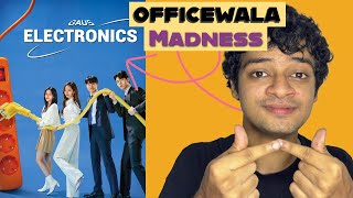 GAUS ELECTRONICS KDRAMA QUICK REVIEW  in Hindi on airtel play  officewala drama [upl. by Silado]