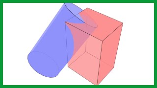 Practice Drawing Rotating 3D Interlocking Cube And Cylinder Model [upl. by Rakel]