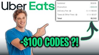 Best Uber Eats Promo Codes for 2024  Free Food Method [upl. by Eden391]