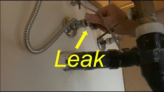 Fixing Water Leak from MultiTurn Valves by Replacing Stems and Washers [upl. by Ahseekal]