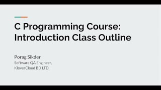 Introduction to C Programming  Learn Basics of Coding for Beginners [upl. by Laurentium]