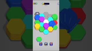 Hexa Sort by Lion StudiosGameplay Walkthrough Level 6 to 10 AndriodiOS [upl. by Joacima]