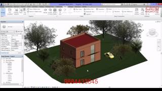 Revit Architecture Tutorial for BeginnersHow to set visibilitygraphics [upl. by Ecerahc]