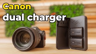 Charge your Canon LPE6NH batteries everywhere USBC charger [upl. by Ylrebma]