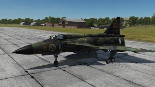 DCSAJS37 Viggen Motorstart [upl. by Philbert504]