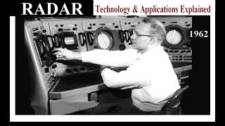 Vintage 1962 RADAR Applications Tracking Communication Technology Training CRT SAGE Electronics [upl. by Helbonna]