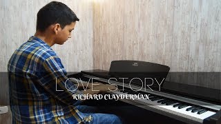 Love Story  Richard Clayderman Piano Cover  Eliab Sandoval [upl. by Ahsenet]