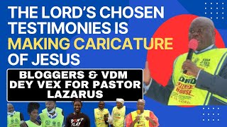 BLOGGERS amp VDM DEY VEX 4 PASTOR LAZARUS MOUKA OVER CHOSEN TESTIMONIES THAT MAKE CARICATURE OF JESUS [upl. by Dal326]