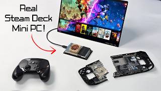 A Steam Deck Mini PC Using Real Hardware [upl. by Eetse329]