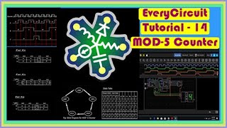 EveryCircuit  Mod Counter  Tutorial 14 [upl. by Imot518]