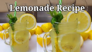 Homemade Lemonade Recipe [upl. by Erle]