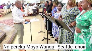 Ndipereka Moyo Wanga Seattle Swahili Catholic Choir [upl. by Nevad]