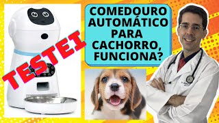 COMEDOURO AUTOMÁTICO PARA CACHORRO É BOM Testei um aqui e te mostro as VANTAGENS e DESVANTAGENS [upl. by Epp796]