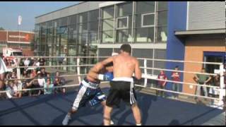 Mark Leo Lemmens  6th professional boxing fight [upl. by Cadmann]