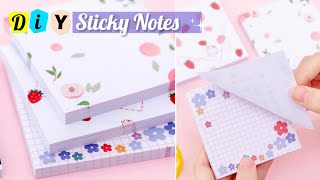 Never buy sticky notes again  How to make sticky notes at home  DIY sticky notes [upl. by Rinum166]