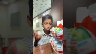 Chiku ne almari se kinderjoy kese churaya😍 shorts ytshorts viralvideos kinderjoy [upl. by Nagol]