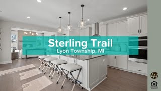 Sterling Trail  Lyon Township MI  Lombardo Homes Community [upl. by Emily]