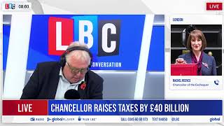 Nick Ferrari questions Rachel Reeves on David Goldstones salary [upl. by Maritsa]