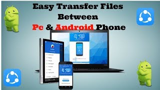 How to Transfer files from your Android phone to your Laptop or PC  without USB Cable EASY [upl. by Pachton]