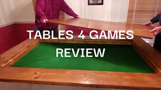 Tables4Games Board Game Tables Review [upl. by Claudette]