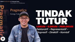 APA ITU TINDAK TUTUR DALAM PRAGMATIK GEORGE YULE [upl. by Hersch763]