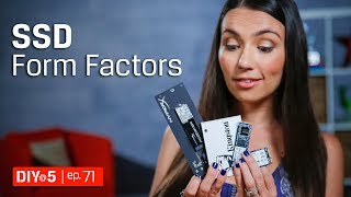 PC Build – Types of SSDs  DIY in 5 Ep 71 [upl. by Acisseg452]