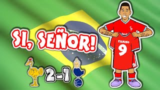 🎵SI SEÑOR🎵 Firmino Winner  Liverpool vs Spurs 2020 21 Goals Highlights Song Roberto Tottenham [upl. by Malia]