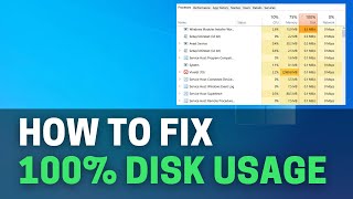 2024 Fix and Optimize 100 Disk Usage on Windows 11  10  7 [upl. by Isman313]