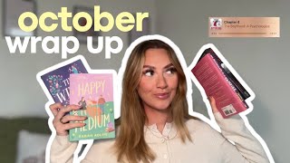 let’s talk about the books i read in october👻🪵🍂✨ reading wrap up [upl. by Nysila]