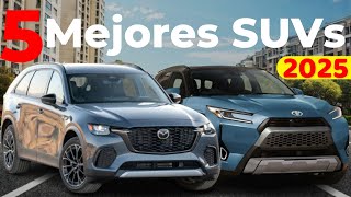 5 MEJORES AUTOS SUVs Compactos para el 2025 [upl. by Goodson140]