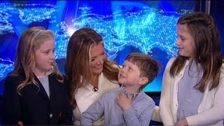 Trish Regan celebrates ‘Take Your Children to Work Day’ [upl. by Meg]