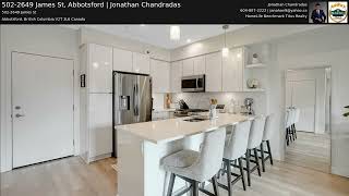 5022649 James St Abbotsford  Jonathan Chandradas [upl. by Lali735]